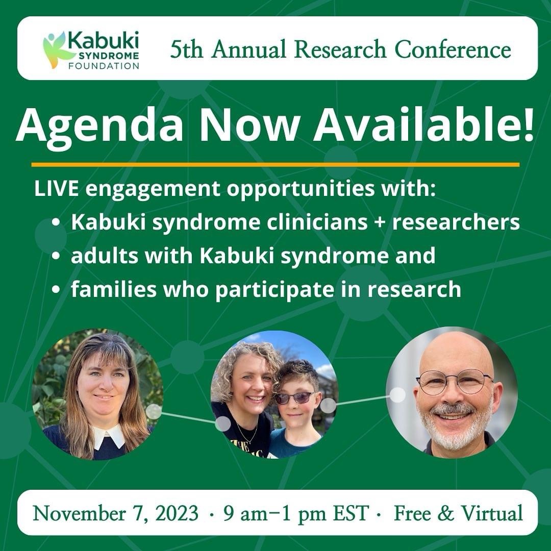 Kabuki Syndrome Foundation Annual Conference 2023