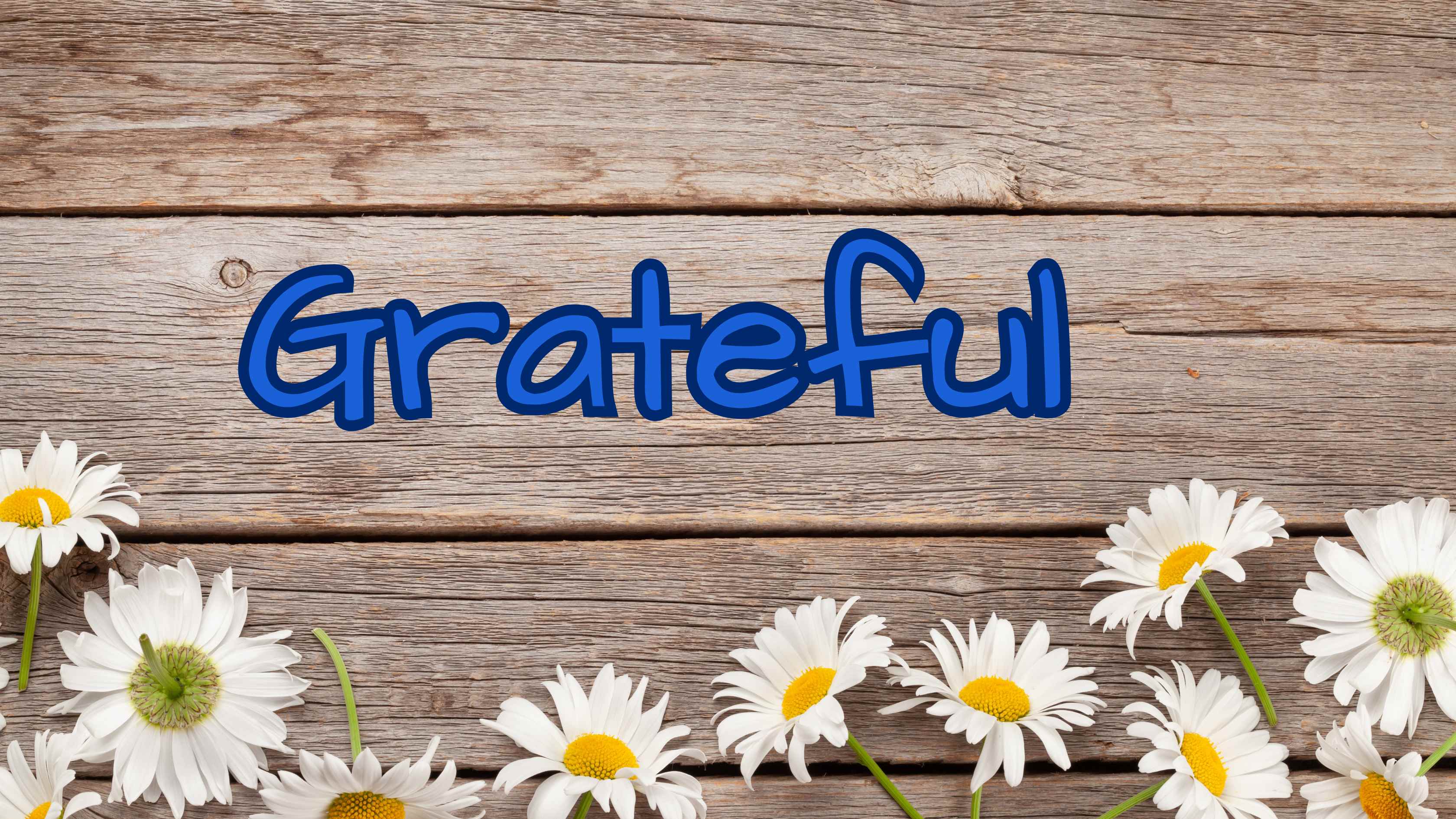 I Am Grateful